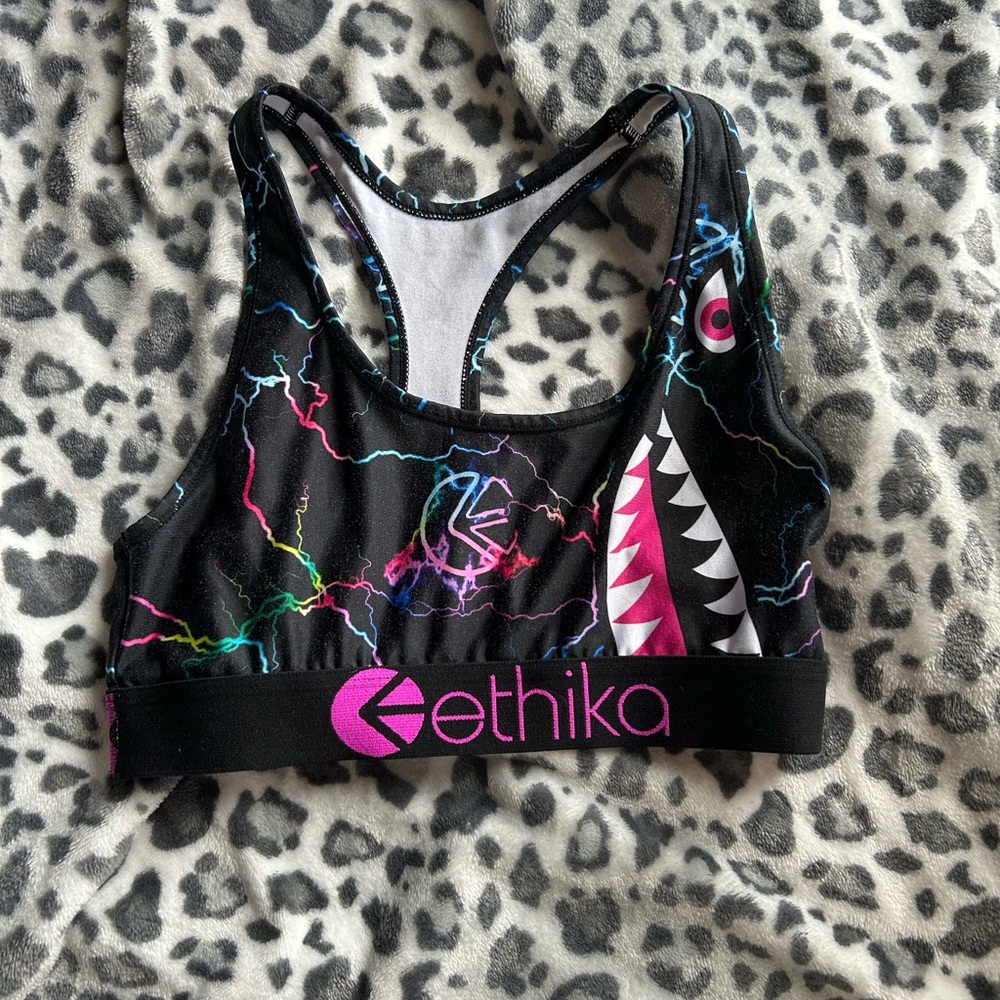 multi color ethika sports bra
